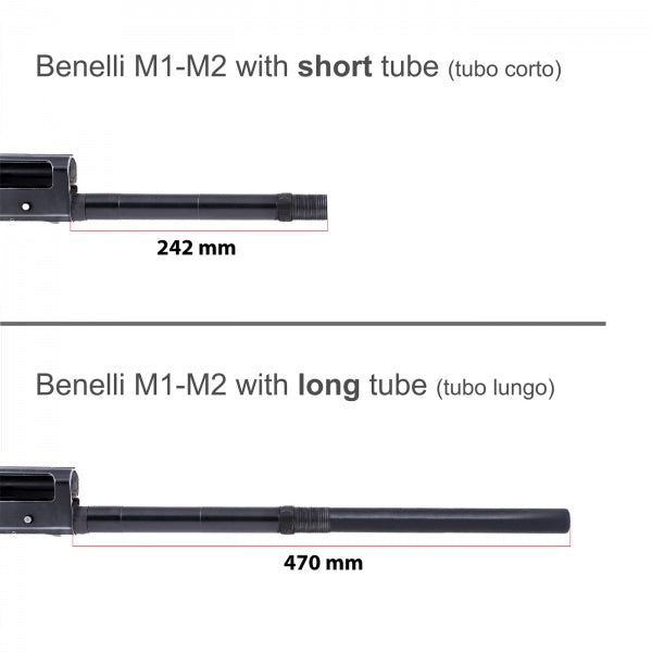 Benelli M1 handguard cu tub lung | M-Lok - Ubitzu