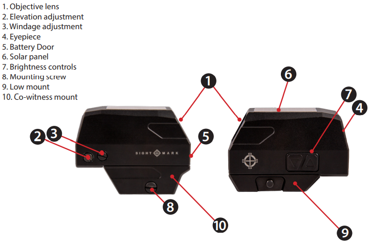 Sightmark Volta Solar Colimator - Ubitzu
