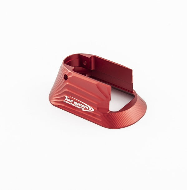 Tanfoglio magwell din aluminiu pentru Small Frame - Roșu - Ubitzu