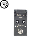 CZ P-10 Optics Ready placă adaptor | Trijicon RMR footprint - Ubitzu