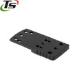 CZ P-10 [P-10C P-10F P-10S] montură pentru colimator | tip A [RMSc DPP Docter footprint] - Ubitzu