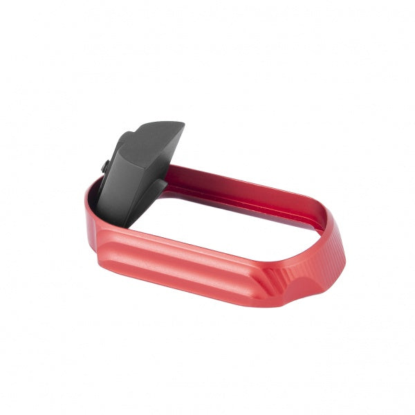 Glock 19X alu pâlnie pentru încărcător - Roșu - Ubitzu