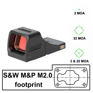 Optics ready plates for Smith & Wesson