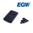 Ruger Mark P85 P97 montură pentru colimator | tip S [RMSc DPP K-series footprint] - Ubitzu