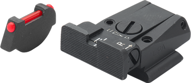 Ruger [P85 P89] organe de ochire reglabile | fibră optică - Ubitzu