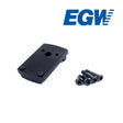 Ruger revolver [Blackhawk Redhawk GP100 & other] montură pentru colimator | tip S [RMSc DPP K-series footprint] - Ubitzu