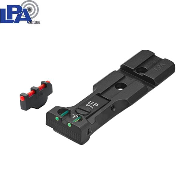 Smith & Wesson revolver [686 629 19 66 586 & other] organe de ochire reglabile pregătite pentru colimator [pin-front sight] | fibră optică