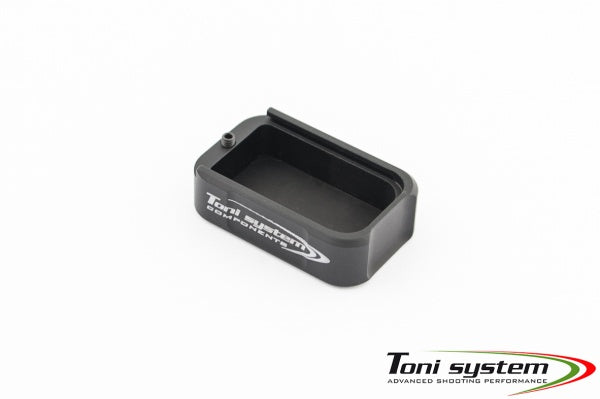 Tanfoglio talpă încărcător alu pentru Large Frame | +2 cartușe - Negru - Ubitzu