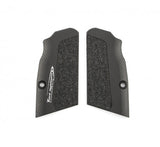 Tanfoglio short grips for Large Frame | High-grip - Black - Ubitzu