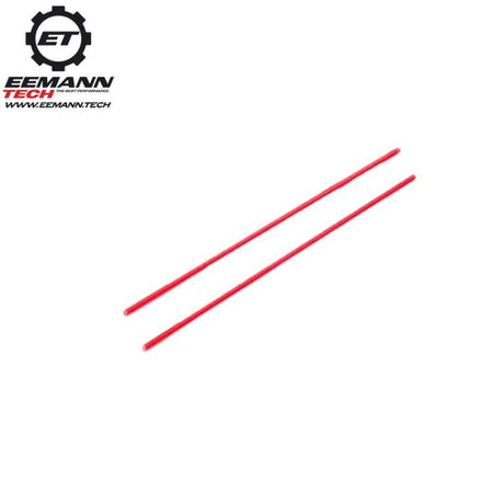 Inserții universale din fibră optică pentru organe de ochire | set din 2 piese - Roșu 1.0 mm - Ubitzu
