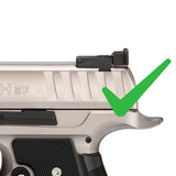 Walther Q5 Match SF adjustable rear sight | blank - Ubitzu